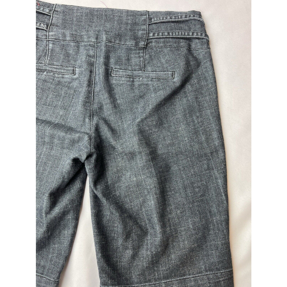 One Song Authentic Denim Women's Bermuda Trouser Shorts Size 10 Mid-rise EUC - Picture 5 of 10